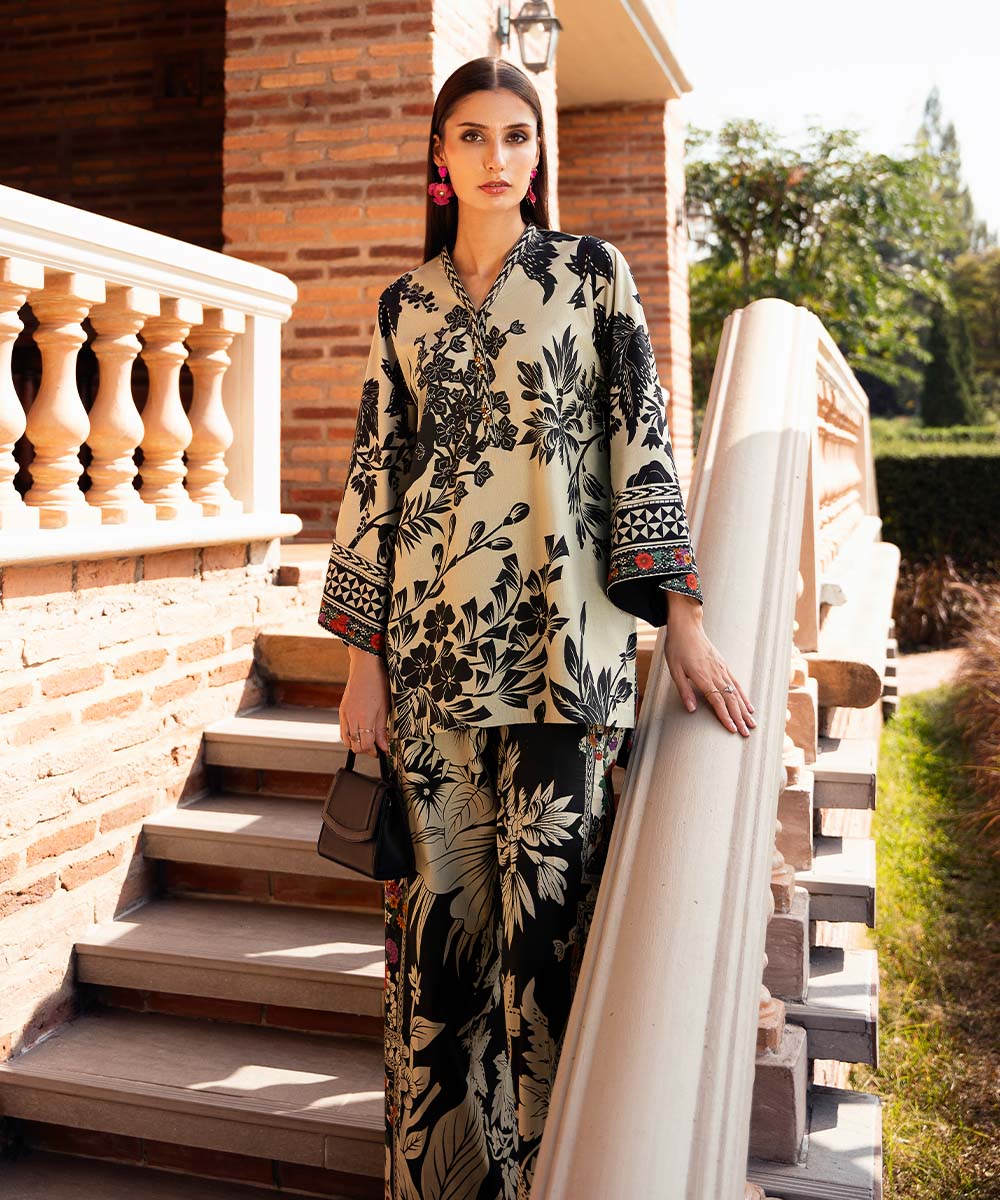 Piece Printed Lawn Suit