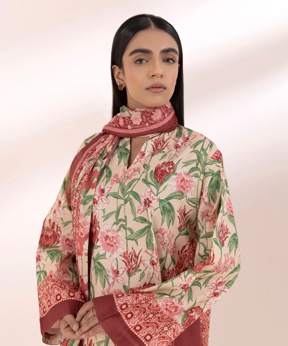 SAPPHIRE 00U3PDY24V43 Printed Lawn Suit