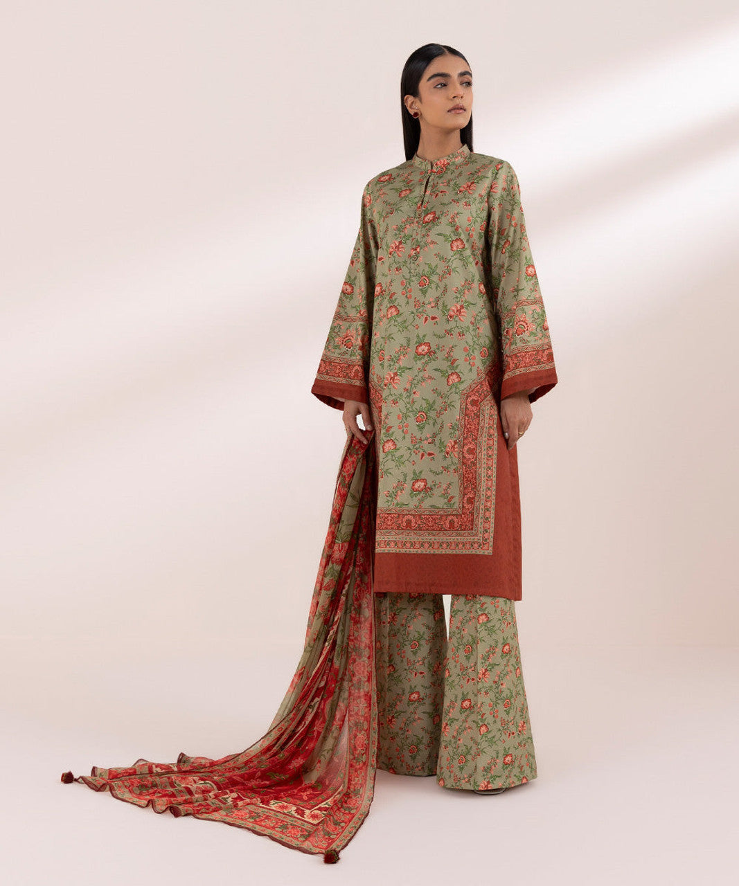 SAPPHIRE 00U3PDY24V47 Printed Lawn Suit