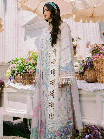 CLARA BY BINILYAS EMBROIDERED 3 PC LUXURY LAWN ||213 - B