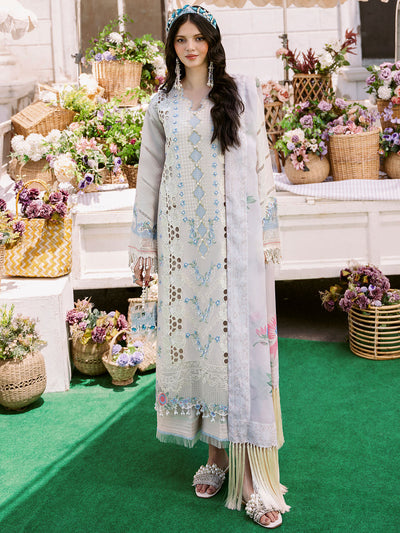 CLARA BY BINILYAS EMBROIDERED 3 PC LUXURY LAWN ||213 - B