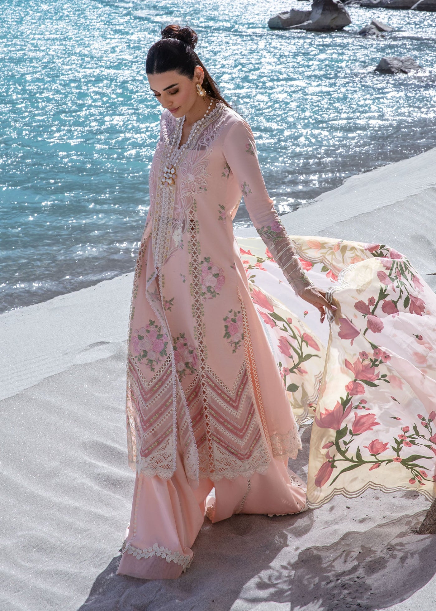 CRIMSON LUXURY LAWN - Sorbet Pink