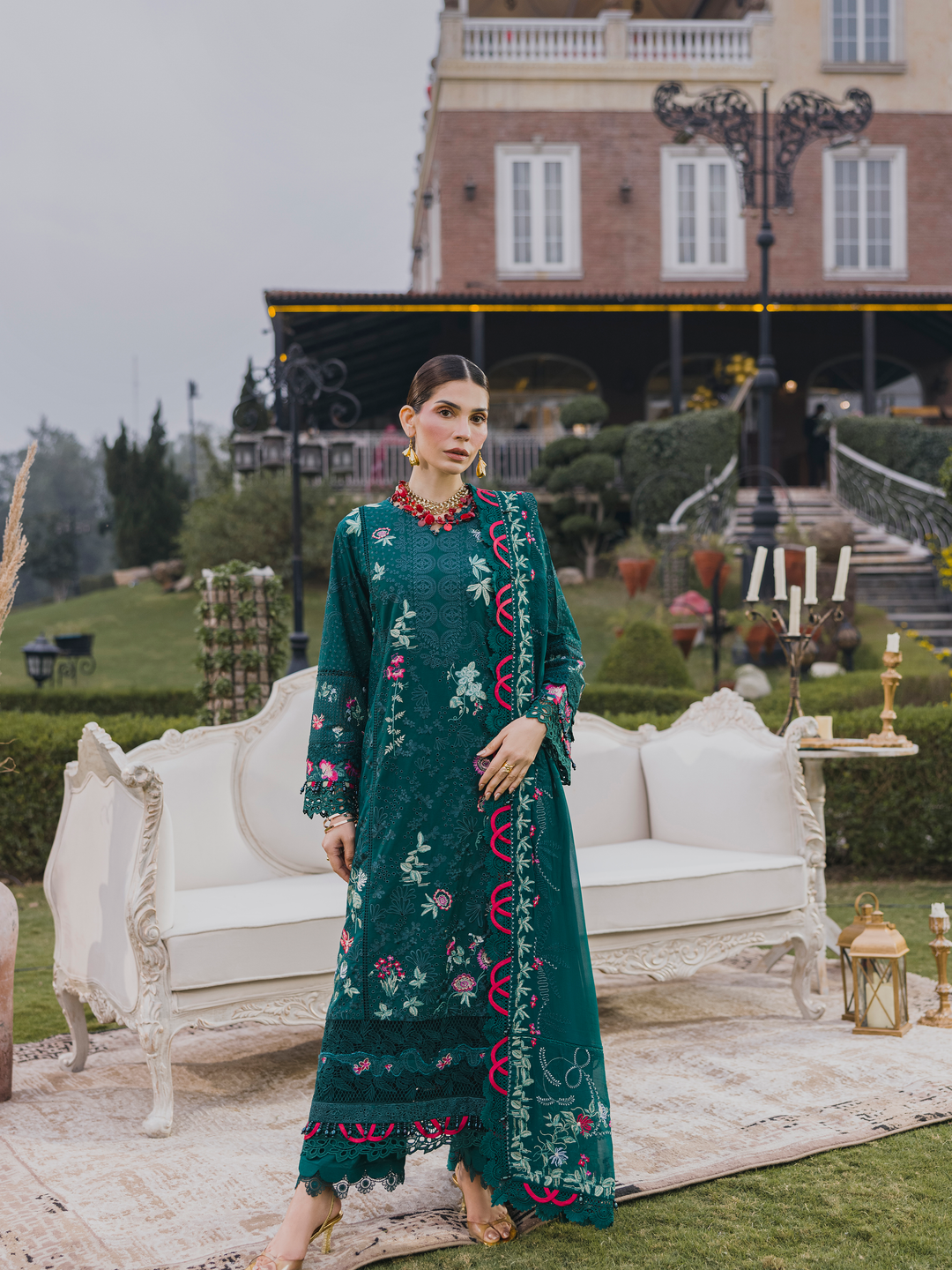 Lawn Embroidered