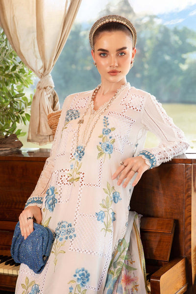 3 Piece Unstitched Printed Lawn Suit
