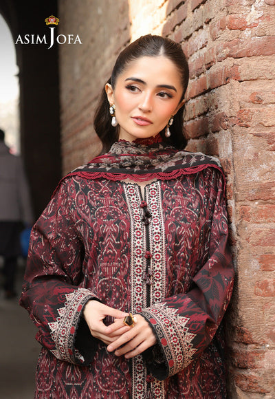 PRINTED EMBROIDERED LAWN 3 PCS