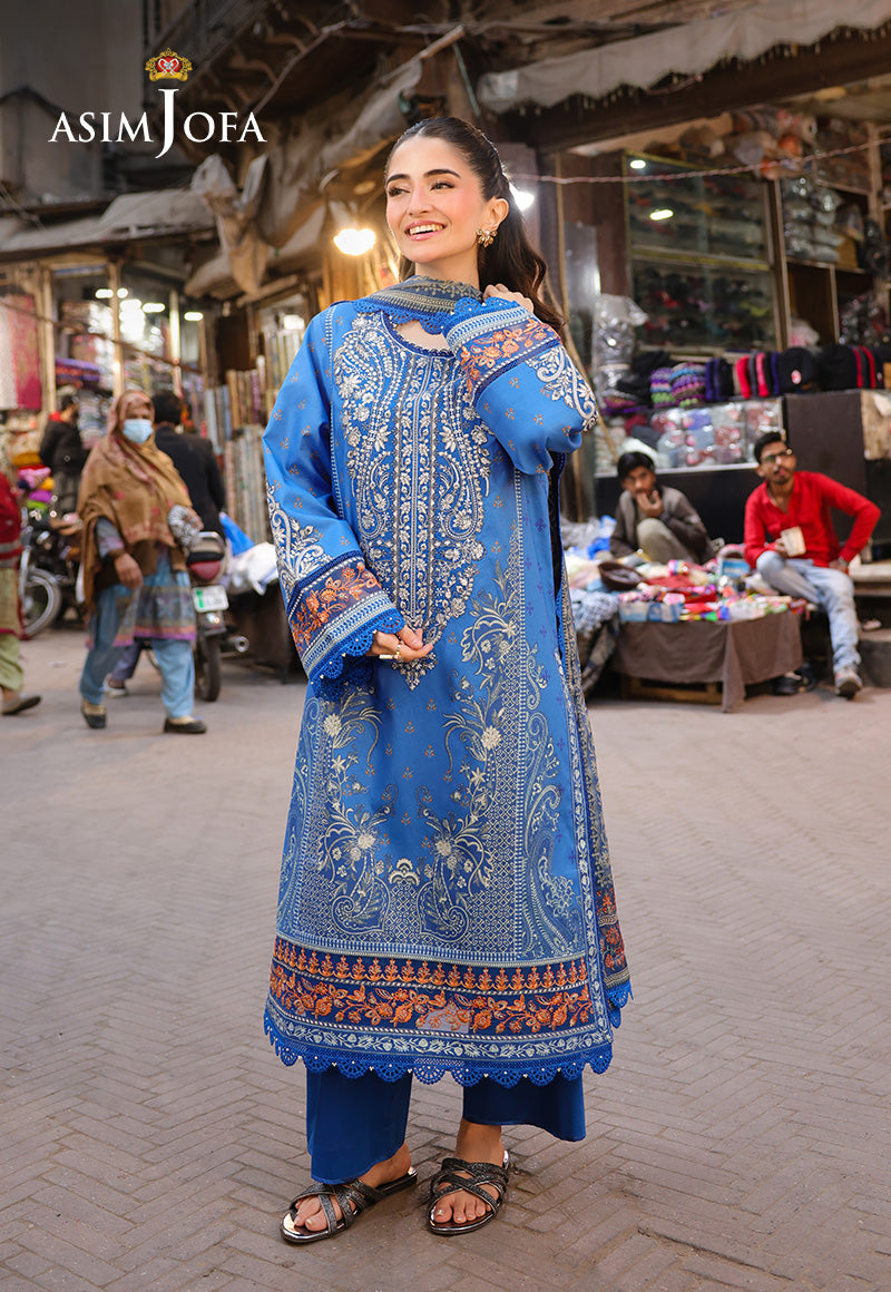 PRINTED EMBROIDERED LAWN 3 PCS