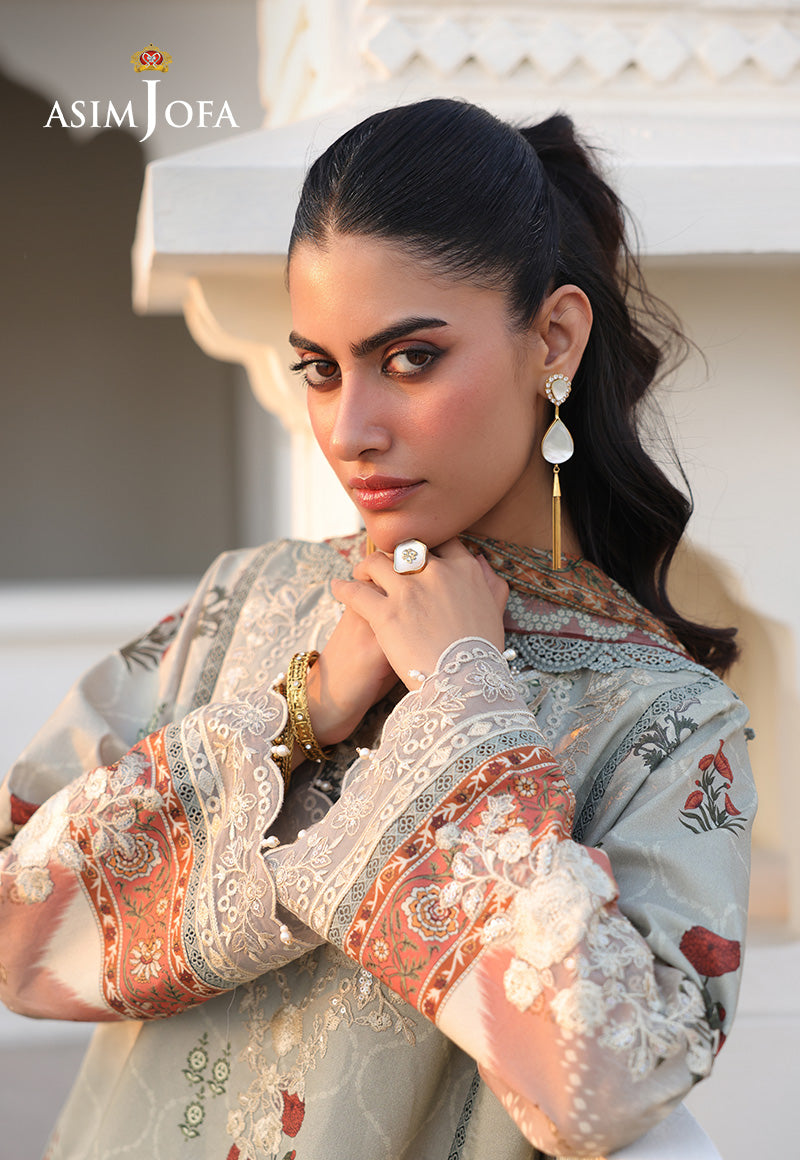 PRINTED EMBROIDERED LAWN 3 PCS
