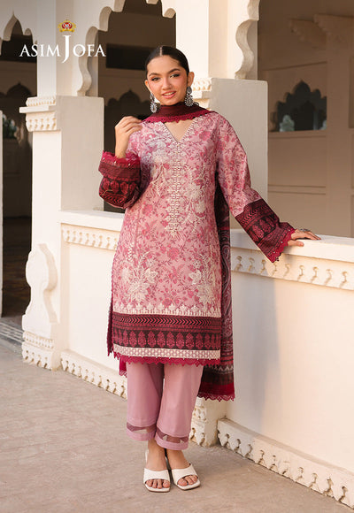 PRINTED EMBROIDERED LAWN 3 PCS