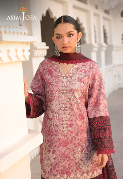 PRINTED EMBROIDERED LAWN 3 PCS