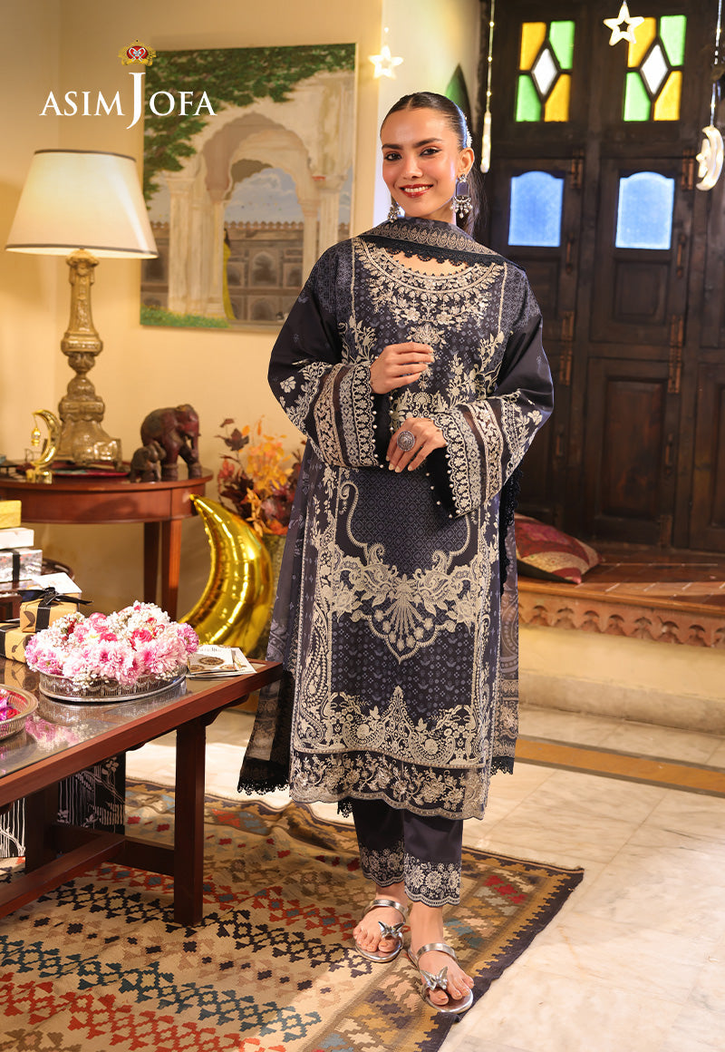 PRINTED EMBROIDERED LAWN 3 PCS
