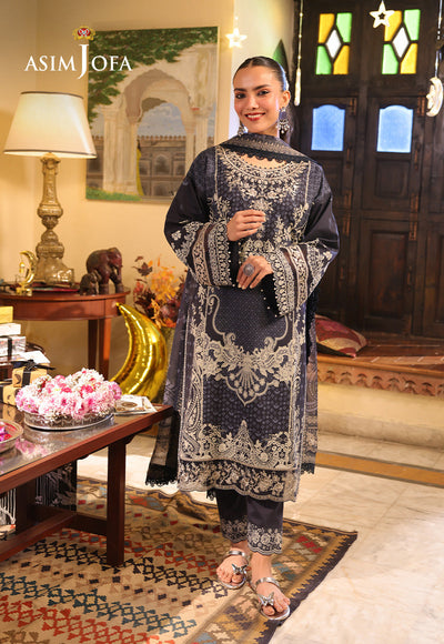PRINTED EMBROIDERED LAWN 3 PCS