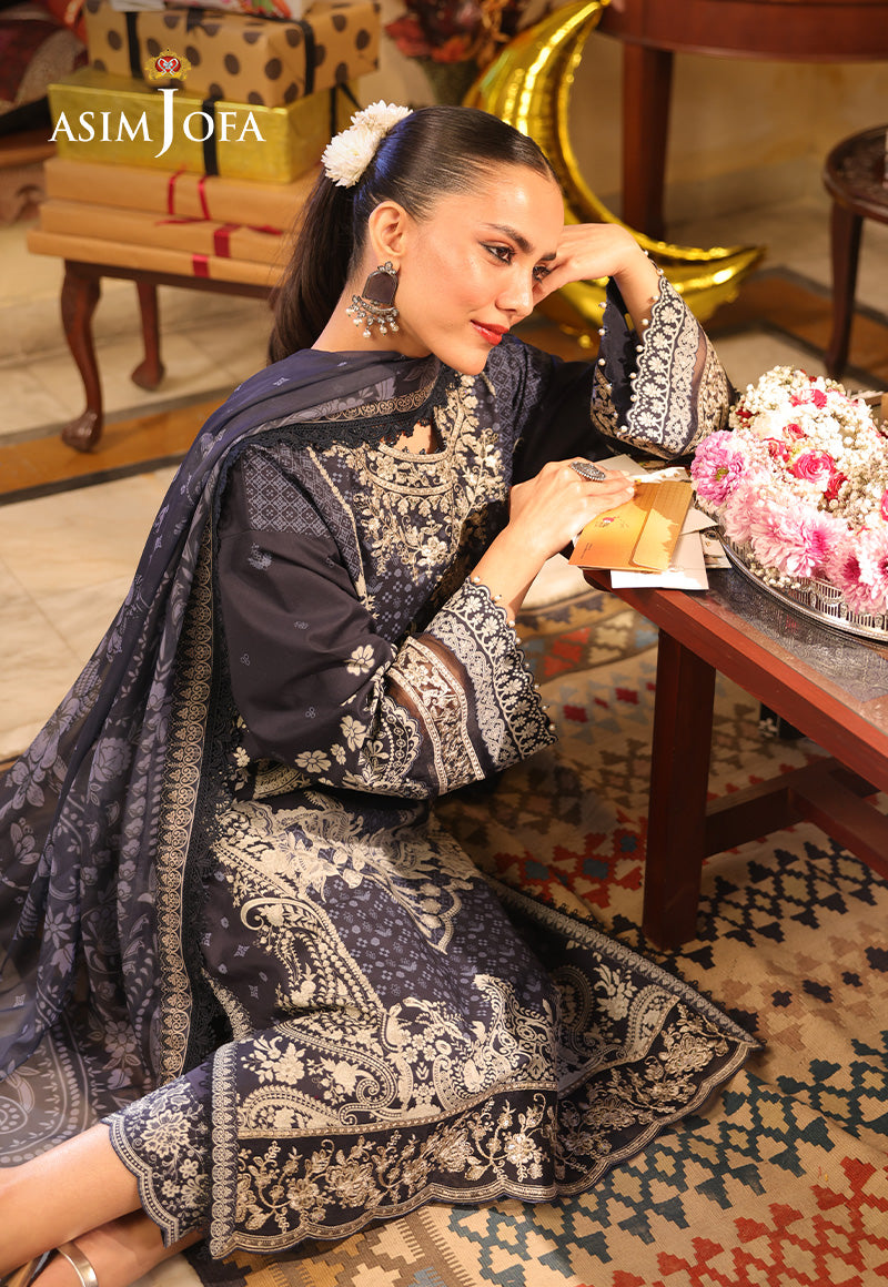 PRINTED EMBROIDERED LAWN 3 PCS