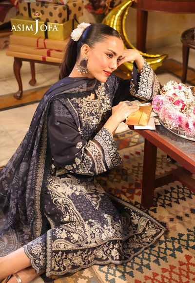 PRINTED EMBROIDERED LAWN 3 PCS