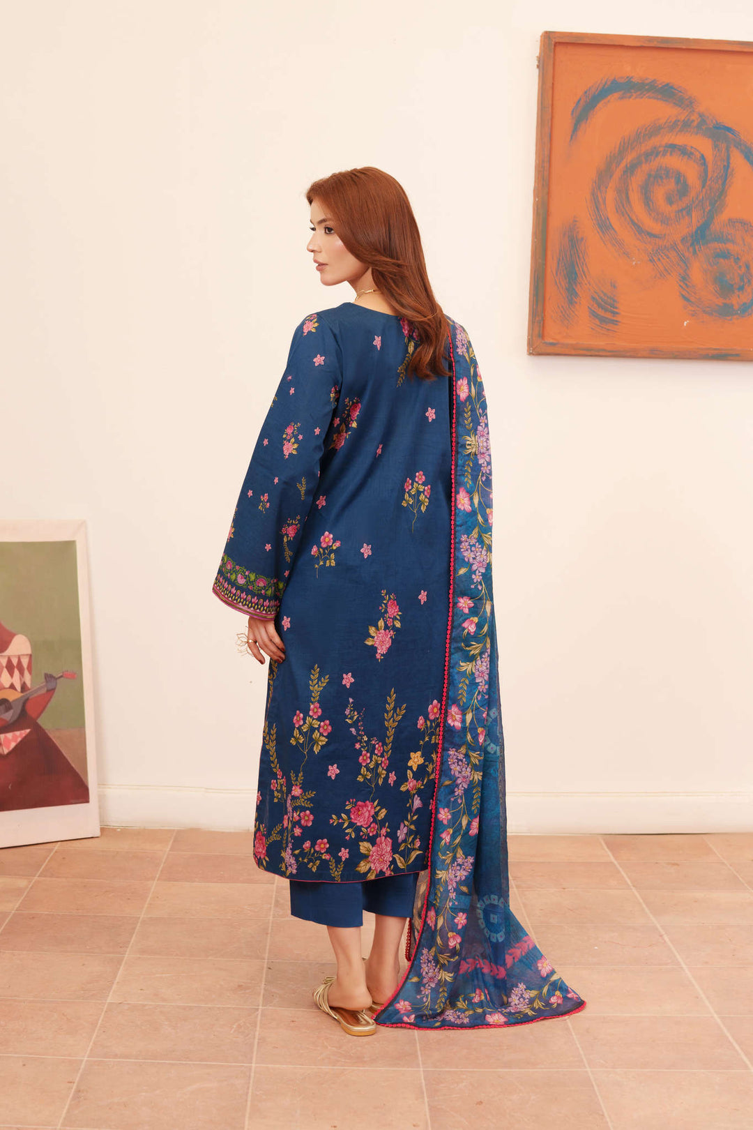 Printed Lawn Unstitched 3 pc