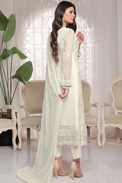 Myra Luxury Embroidered Chiffon 3 Piece