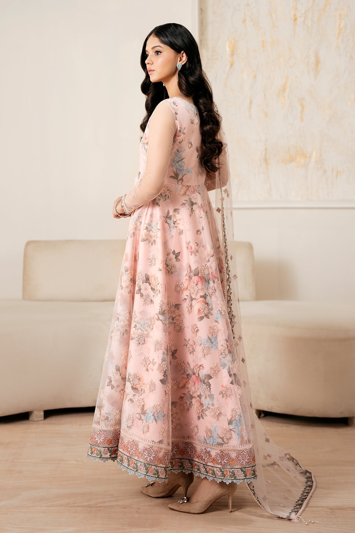 EMBROIDERED NET PR-1049