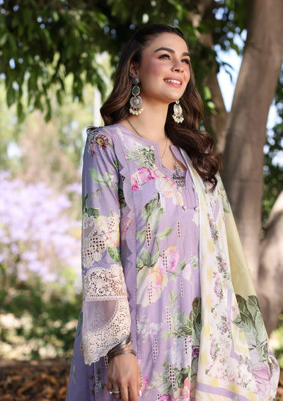 ELAF PRINT CHIKANKARI - LILAC L’AMOUR