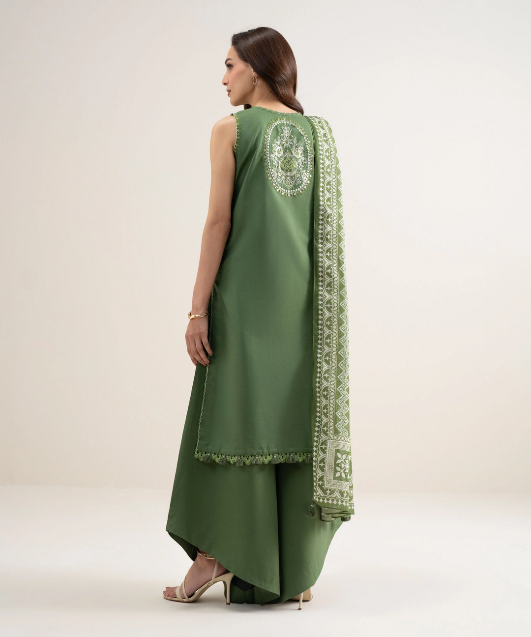 3 Piece - Embroidered Lawn Suit