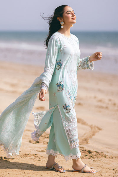 ZARPOSH SAGAR KINARAY LUXURY LAWN-Divine