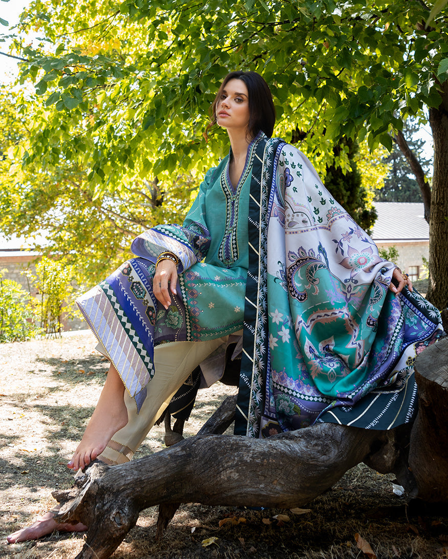 Nirvana Printed Silk