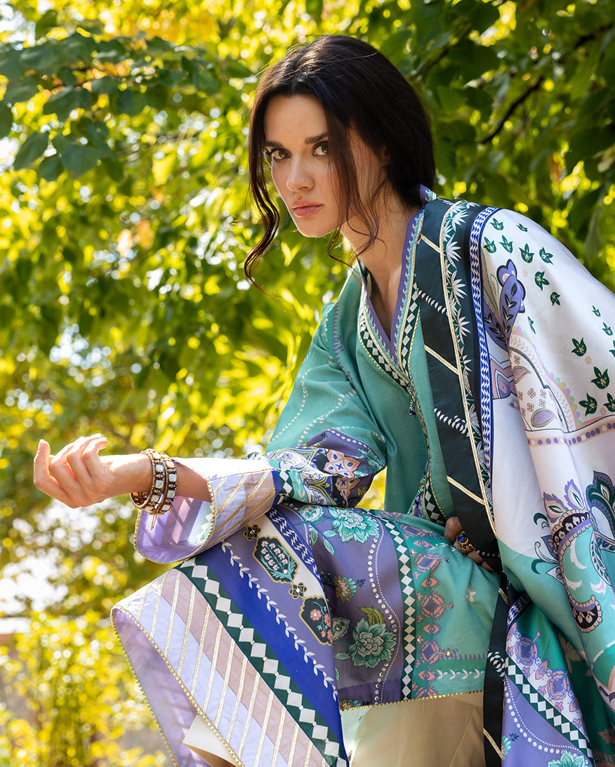 Nirvana Printed Silk