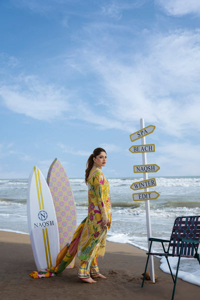 Embroidered Viscose 3-Piece Suit