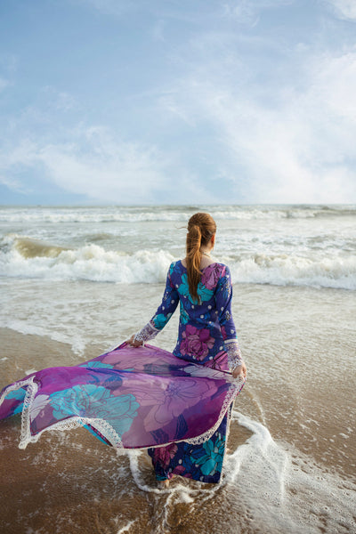 Embroidered Viscose 3-Piece Suit