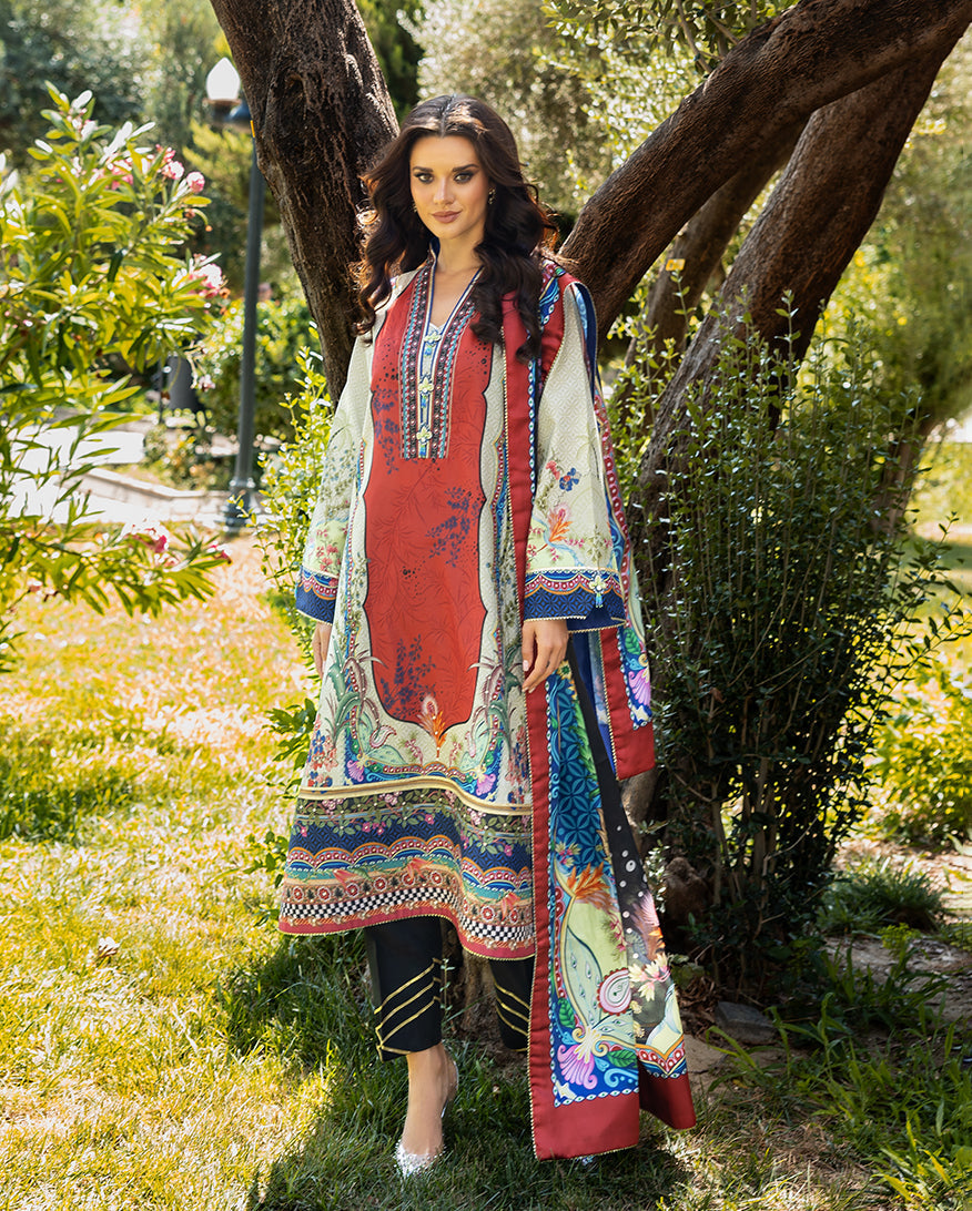 Nirvana Printed Silk