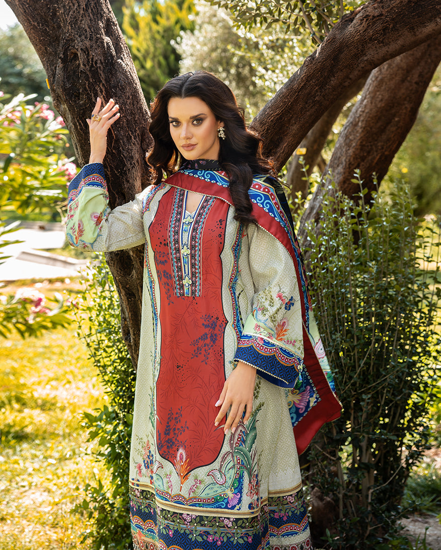 Nirvana Printed Silk