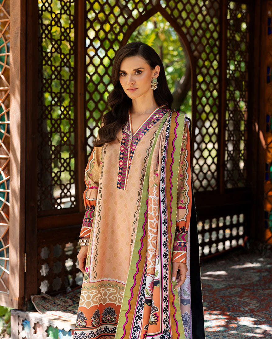 Nirvana Printed Silk