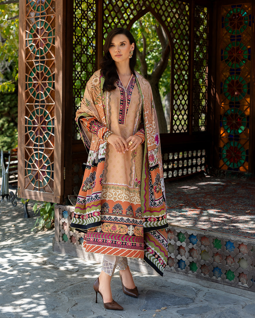 Nirvana Printed Silk