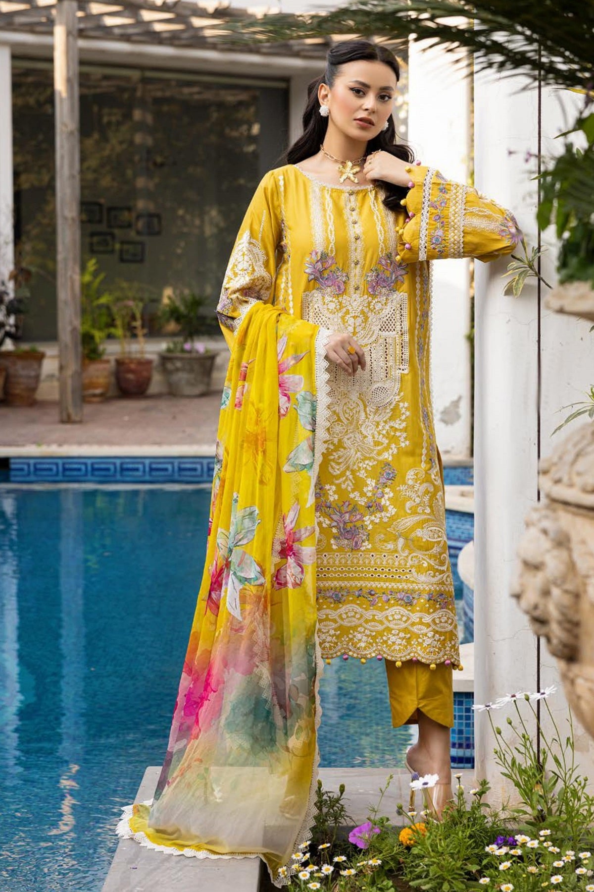 Elegance Embroidered Lawn