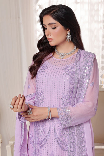 Myra Luxury Embroidered Chiffon 3 Piece