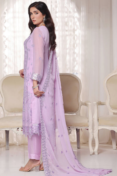 Myra Luxury Embroidered Chiffon 3 Piece