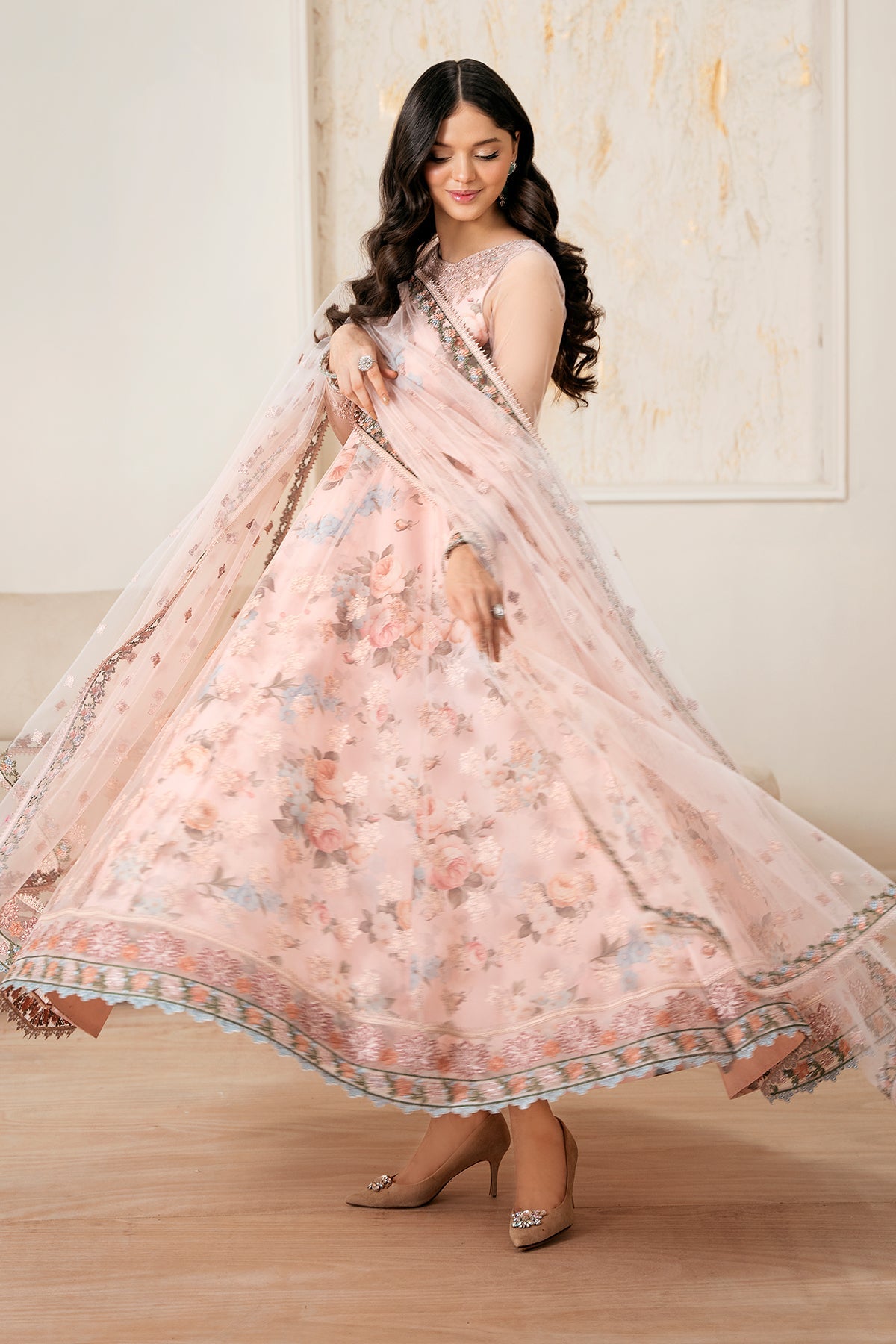 EMBROIDERED NET PR-1049