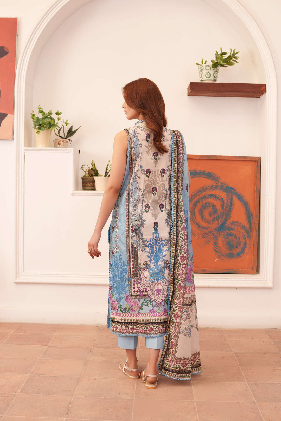 Printed Lawn Unstitched 3 pc