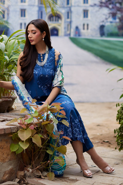 Unstitched Chikankari Lawn