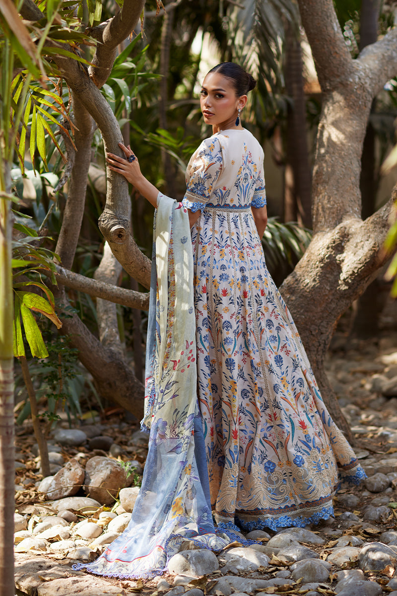 Unstitched Chikankari Lawn