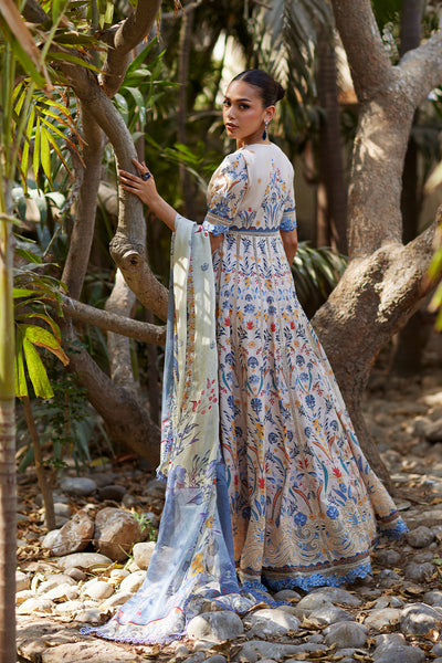 Unstitched Chikankari Lawn