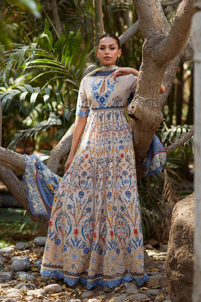Unstitched Chikankari Lawn