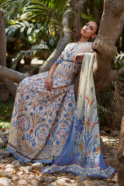 Unstitched Chikankari Lawn