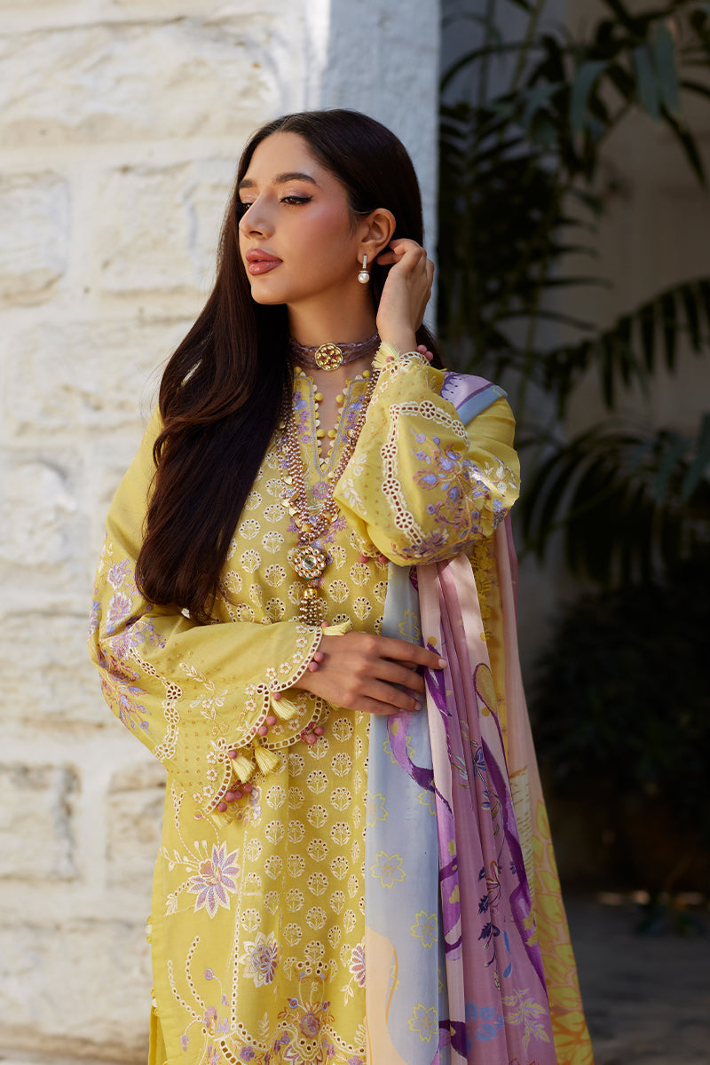 Unstitched Chikankari Lawn