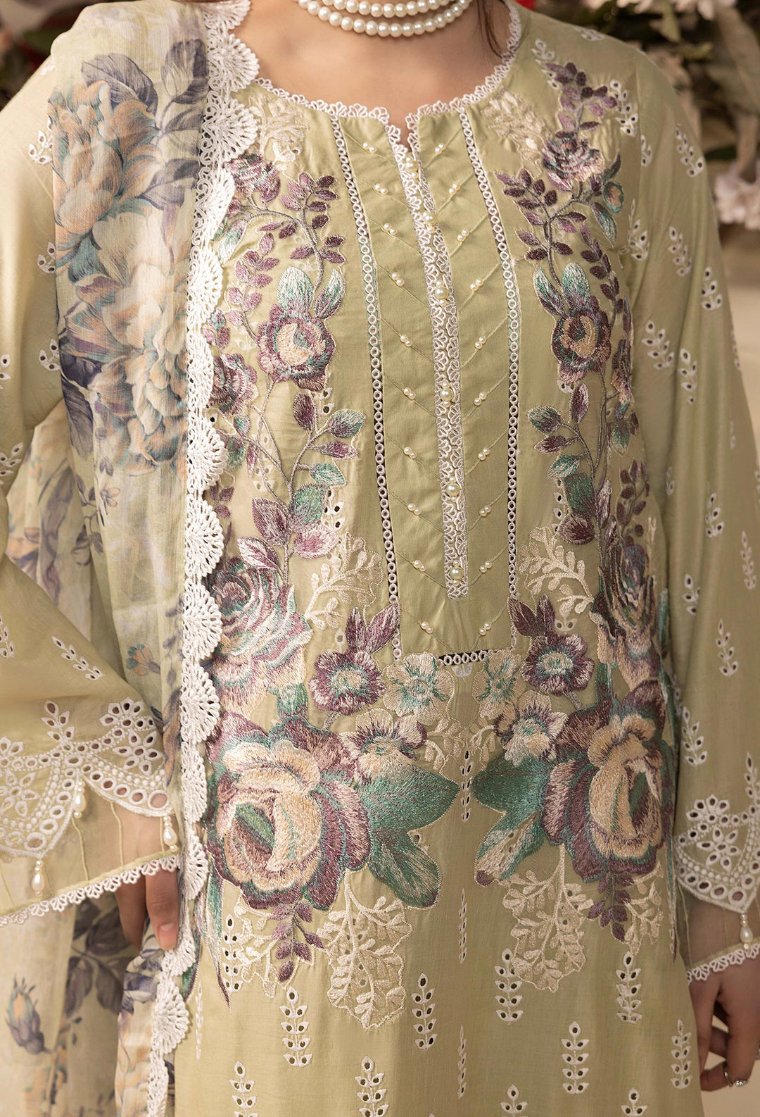 Haelyn Schiffli Embroidered Lawn