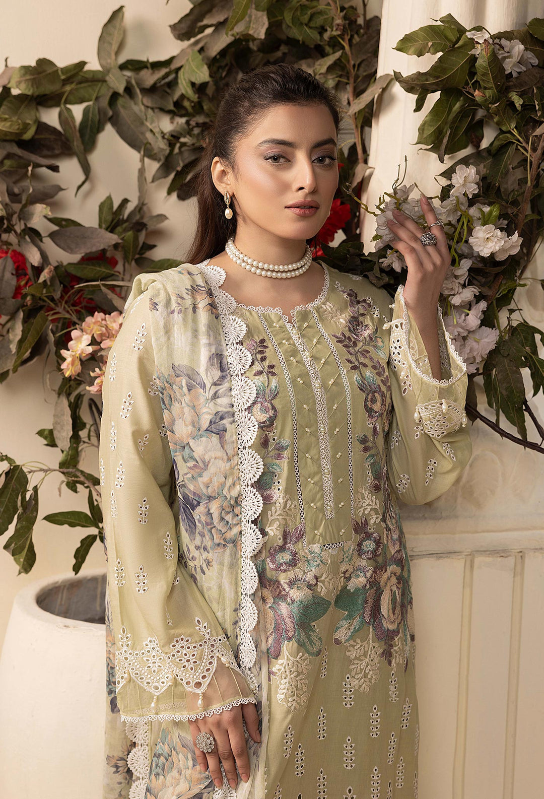 Haelyn Schiffli Embroidered Lawn