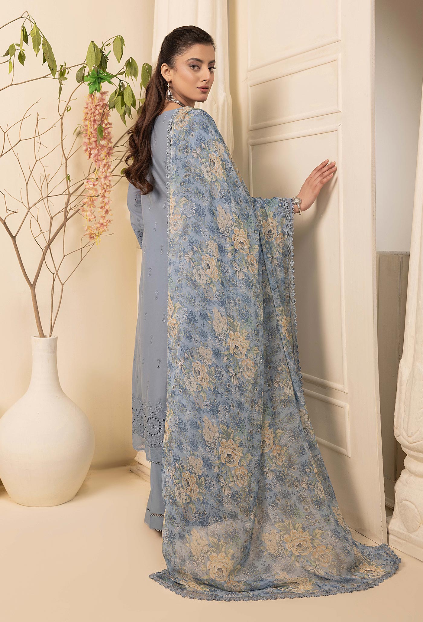 Haelyn Schiffli Embroidered Lawn