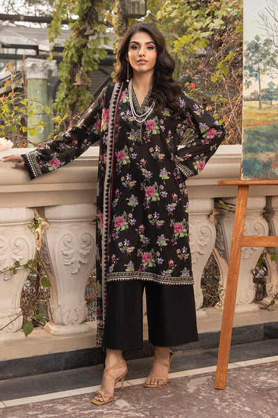 Printed Unstitched 03 Piece