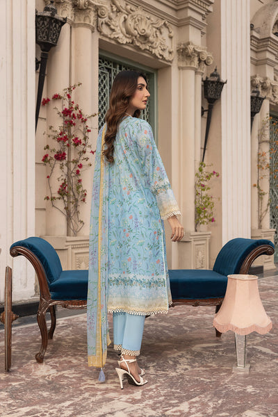 Printed Unstitched 03 Piece