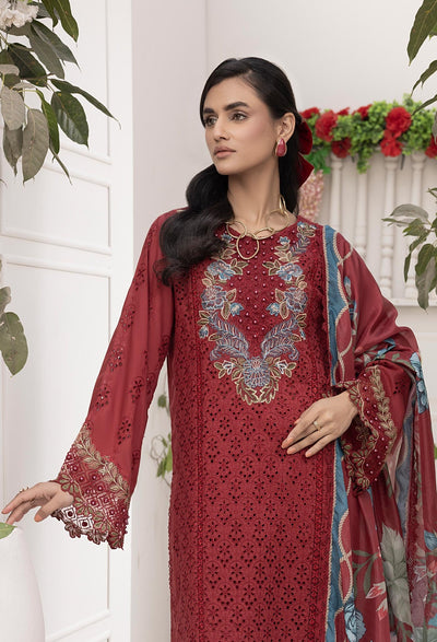 EZLYN CHIKANKARI LAWN