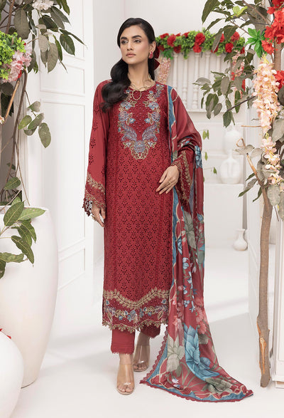 EZLYN CHIKANKARI LAWN