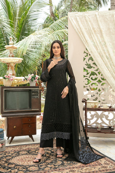 Nuresa Embroidered Fancy Chiffon